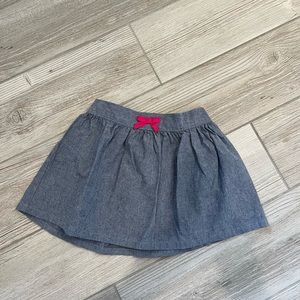 Gymboree Girl's Chambray Skirt Size 4T NWOT